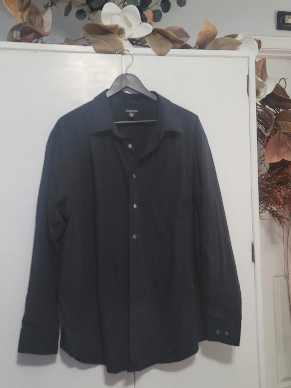 George Black Button-Up Shirt